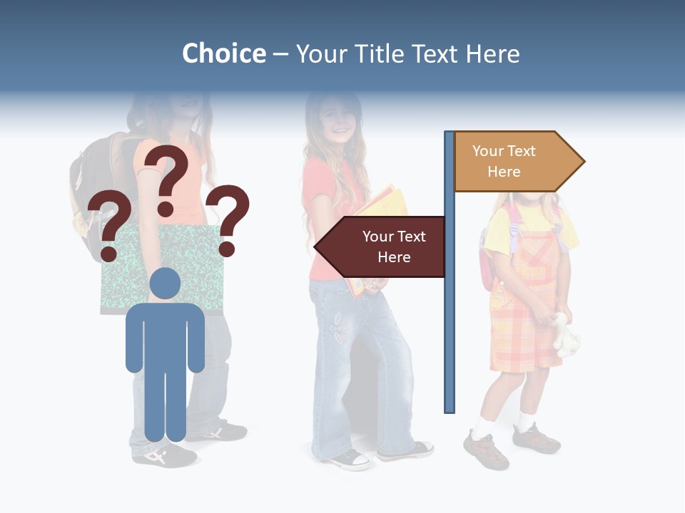 Dos Scolaire Ecole PowerPoint Template