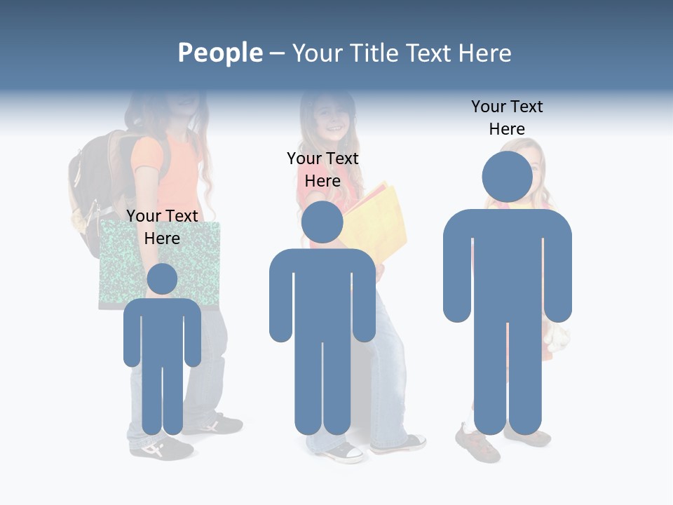 Dos Scolaire Ecole PowerPoint Template