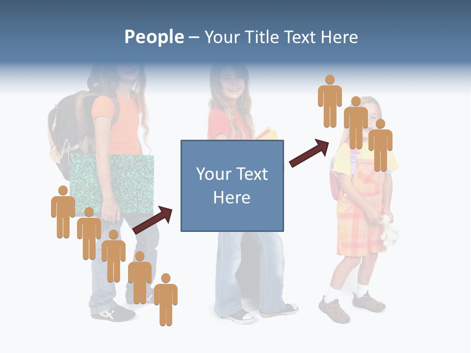 Dos Scolaire Ecole PowerPoint Template