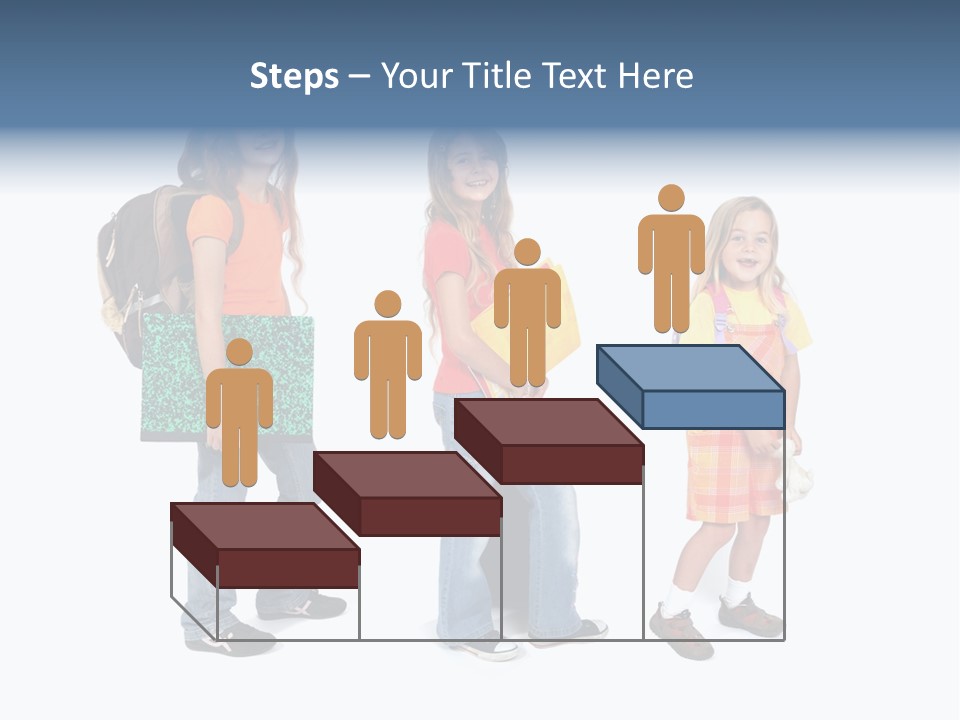 Dos Scolaire Ecole PowerPoint Template