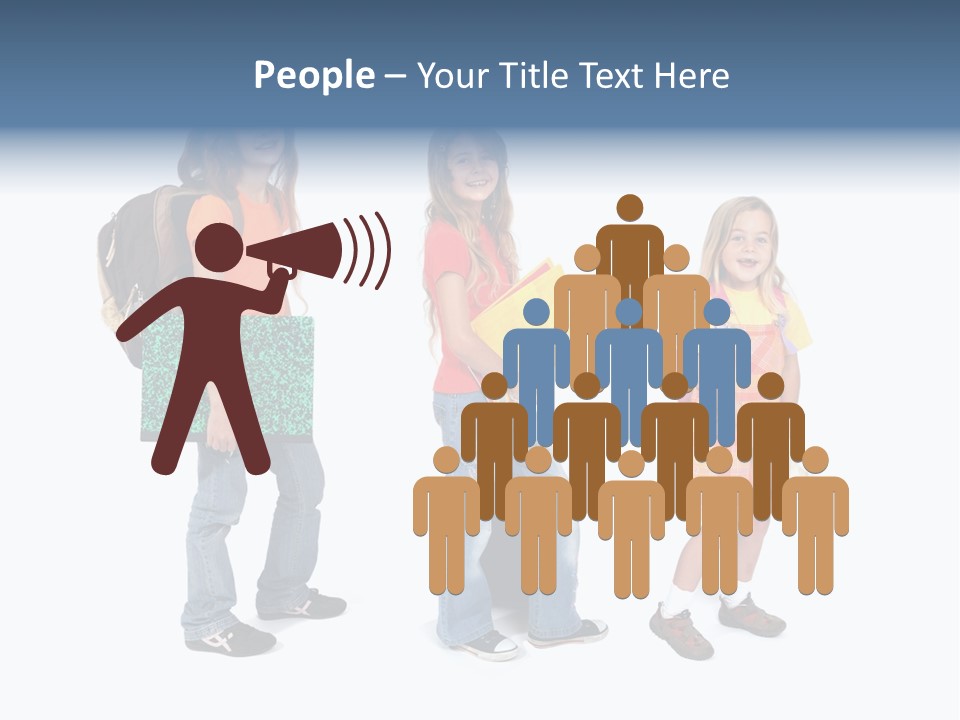 Dos Scolaire Ecole PowerPoint Template