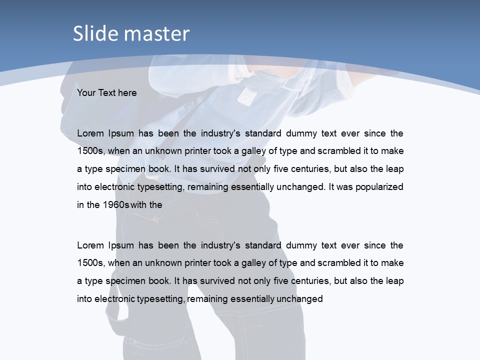 Studying Smiling Study PowerPoint Template