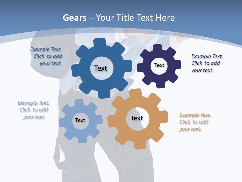 Studying Smiling Study PowerPoint Template