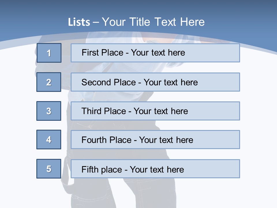 Studying Smiling Study PowerPoint Template