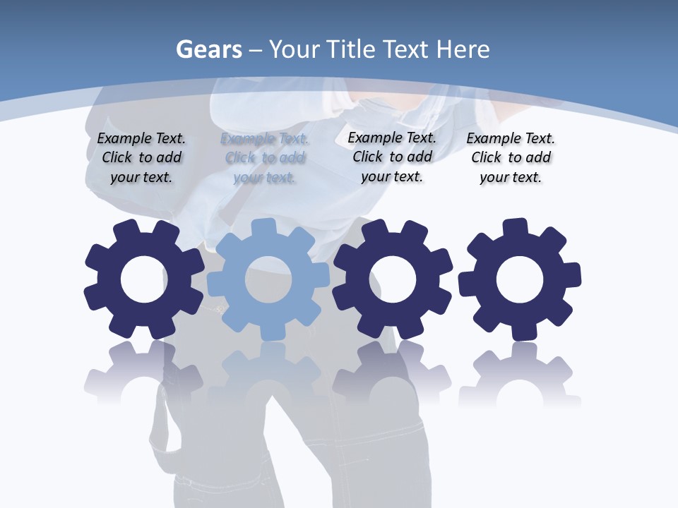 Studying Smiling Study PowerPoint Template