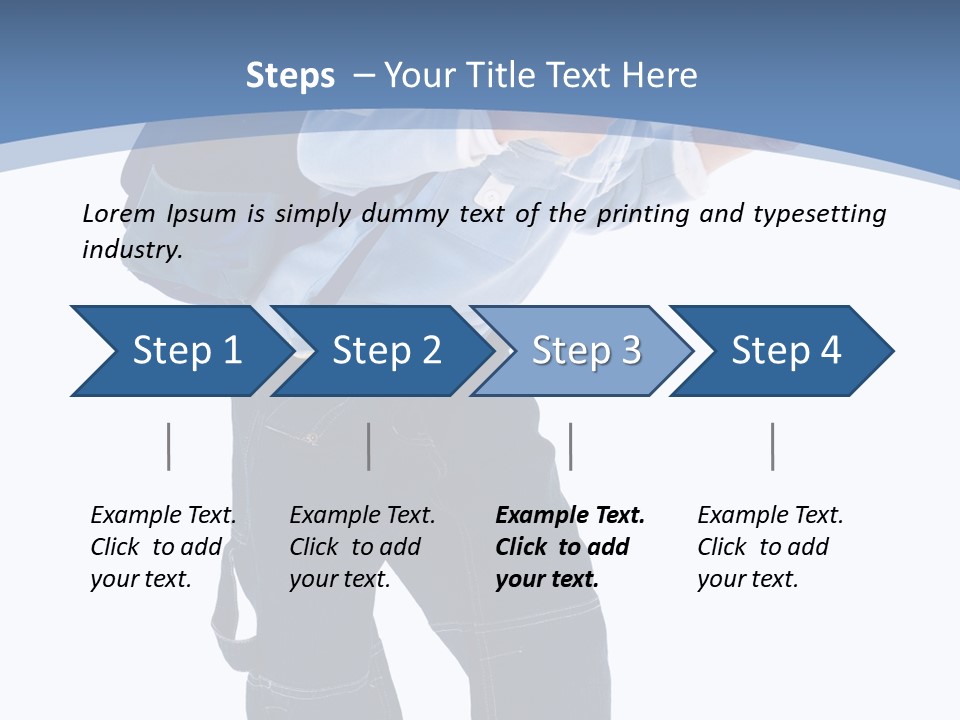Studying Smiling Study PowerPoint Template