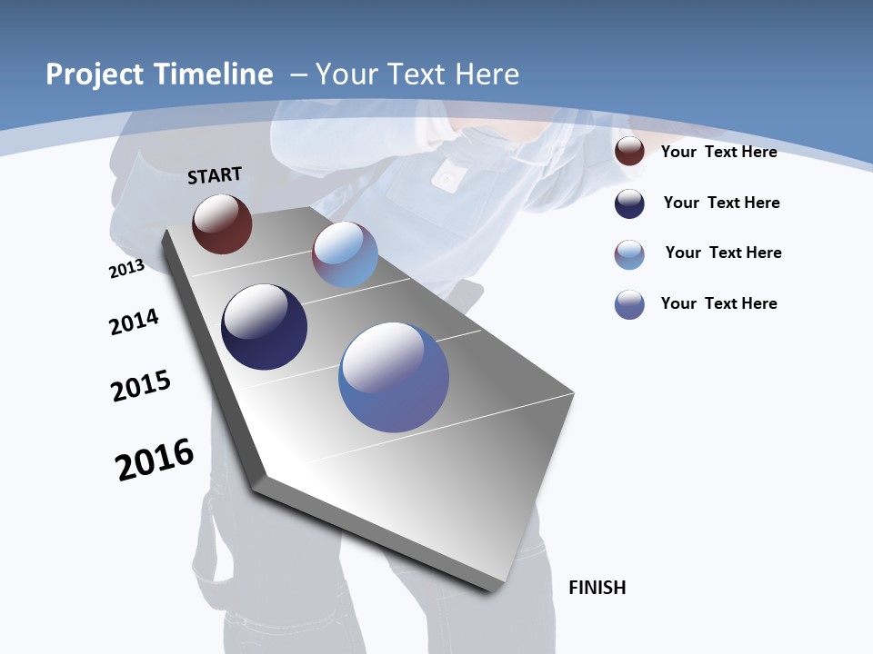 Studying Smiling Study PowerPoint Template