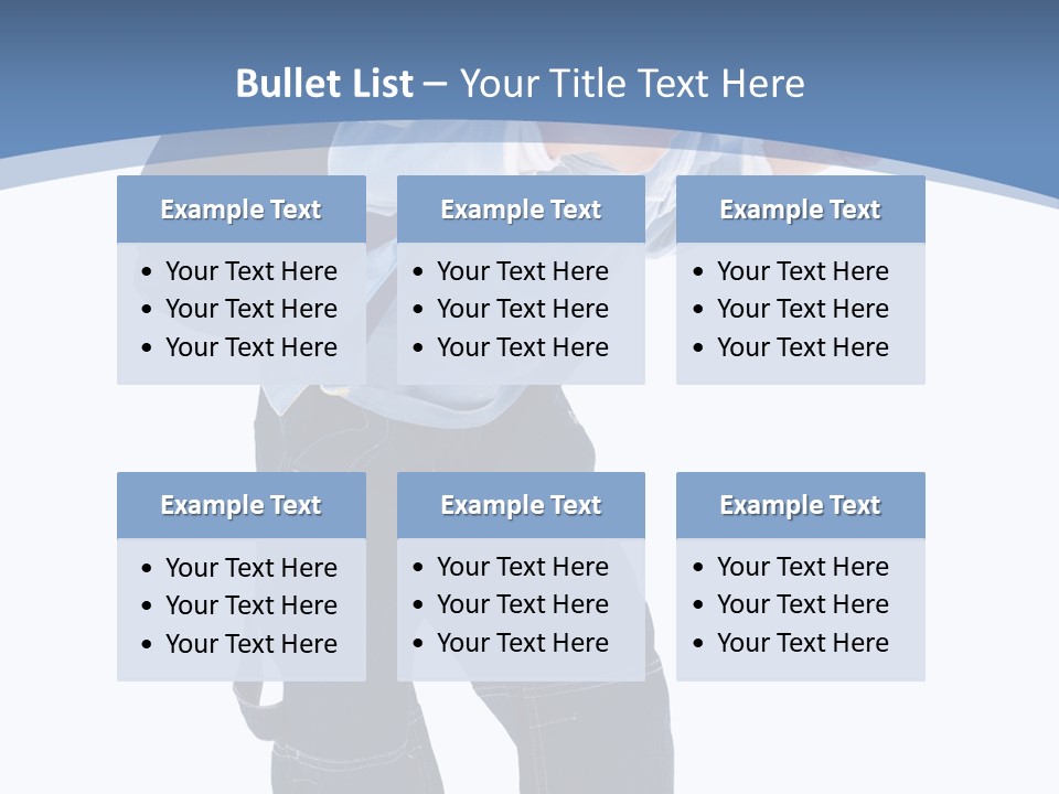 Studying Smiling Study PowerPoint Template