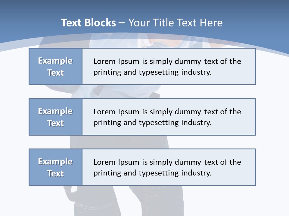 Studying Smiling Study PowerPoint Template
