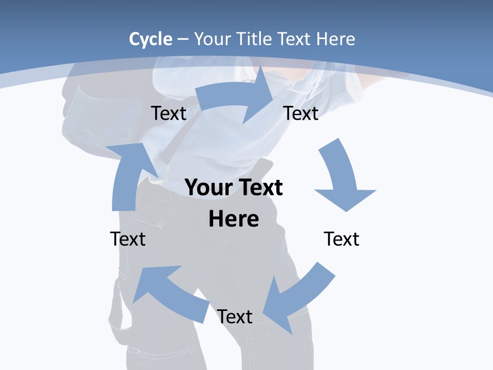 Studying Smiling Study PowerPoint Template