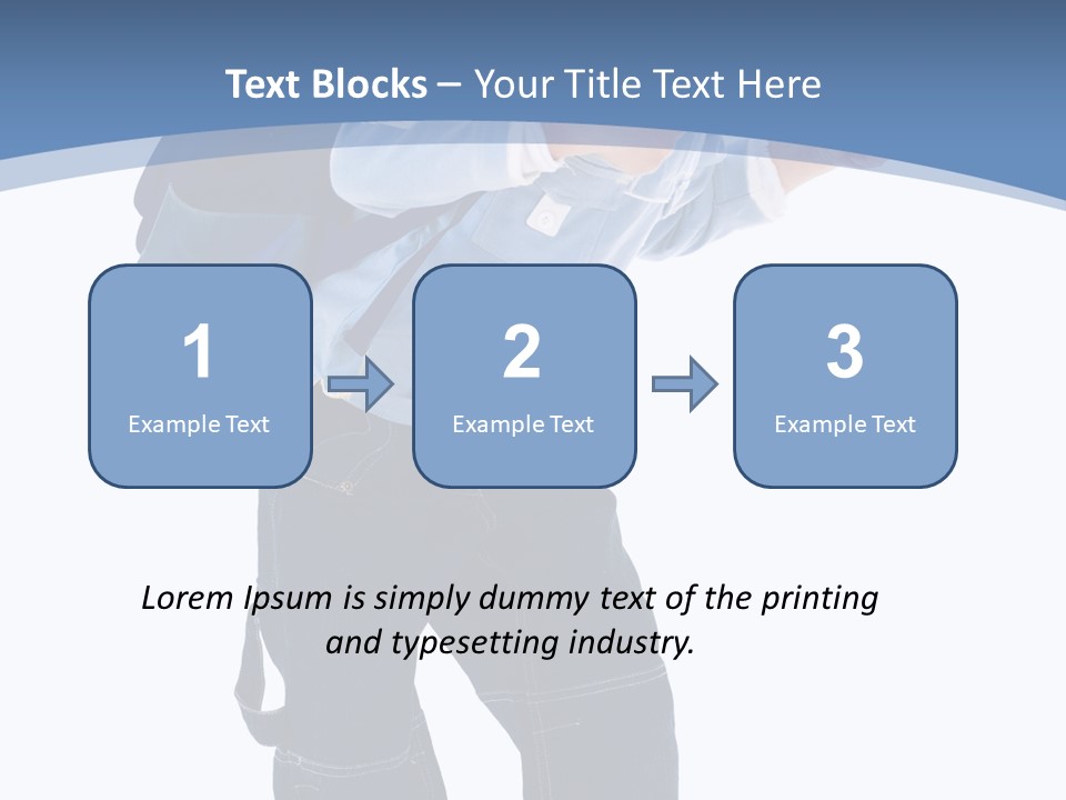Studying Smiling Study PowerPoint Template