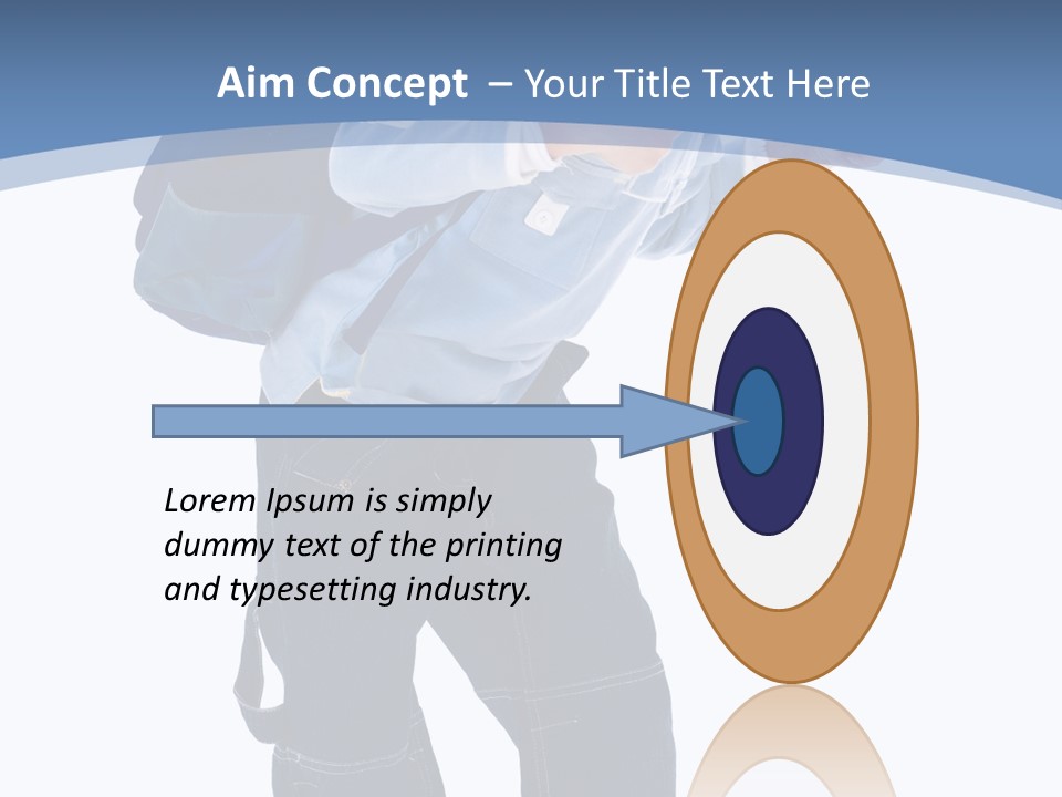 Studying Smiling Study PowerPoint Template
