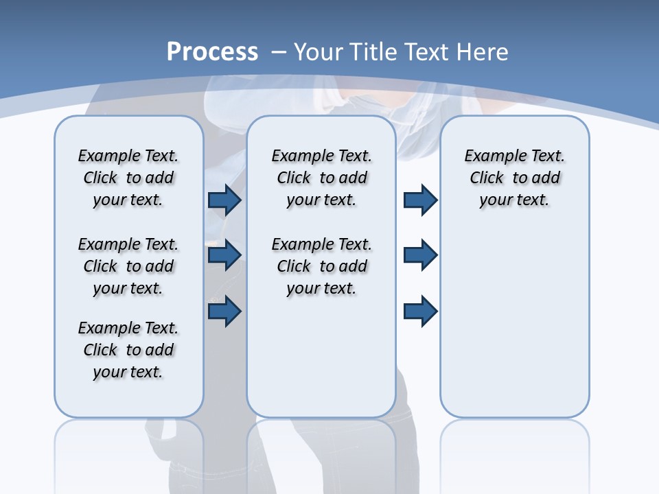 Studying Smiling Study PowerPoint Template