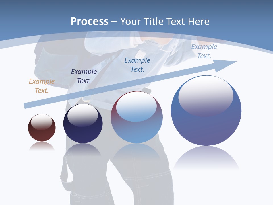 Studying Smiling Study PowerPoint Template
