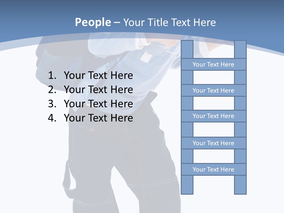 Studying Smiling Study PowerPoint Template