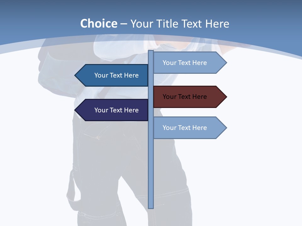 Studying Smiling Study PowerPoint Template