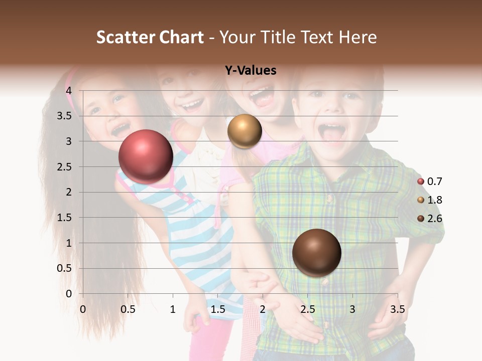 Friendship Beautiful Childhood PowerPoint Template