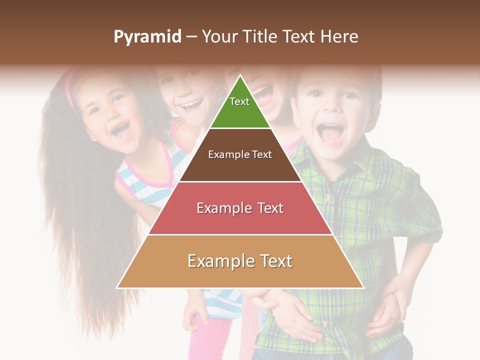 Friendship Beautiful Childhood PowerPoint Template