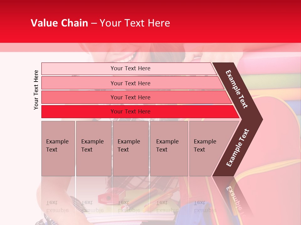 Back To School Holding Learning PowerPoint Template
