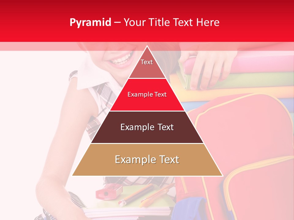 Back To School Holding Learning PowerPoint Template