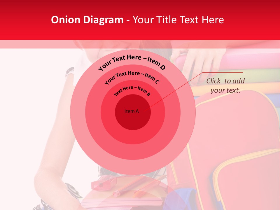 Back To School Holding Learning PowerPoint Template