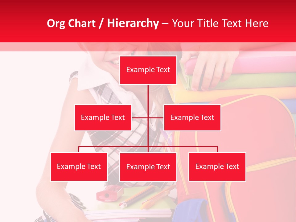 Back To School Holding Learning PowerPoint Template