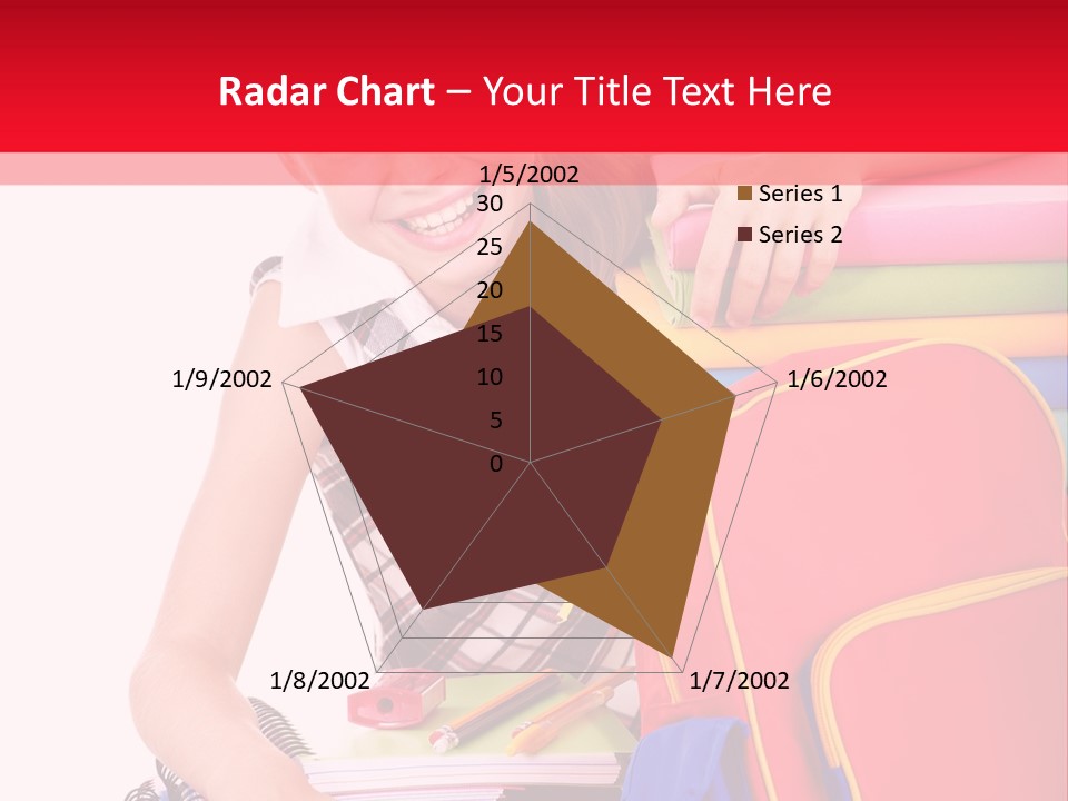 Back To School Holding Learning PowerPoint Template