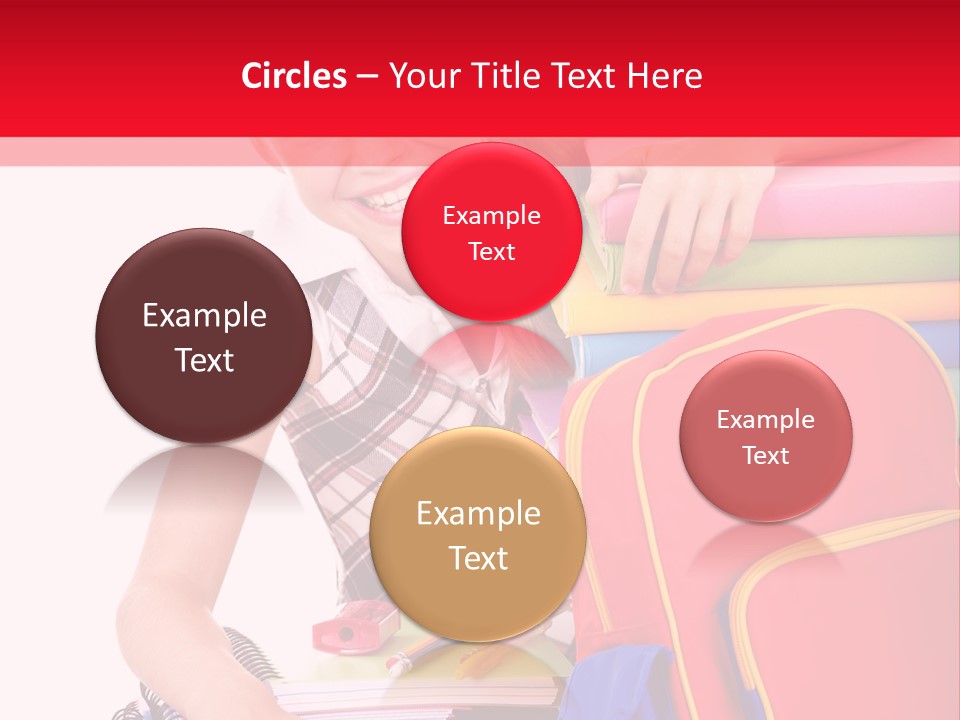 Back To School Holding Learning PowerPoint Template