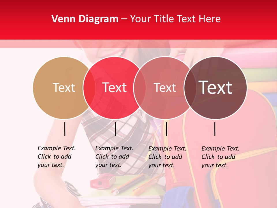 Back To School Holding Learning PowerPoint Template