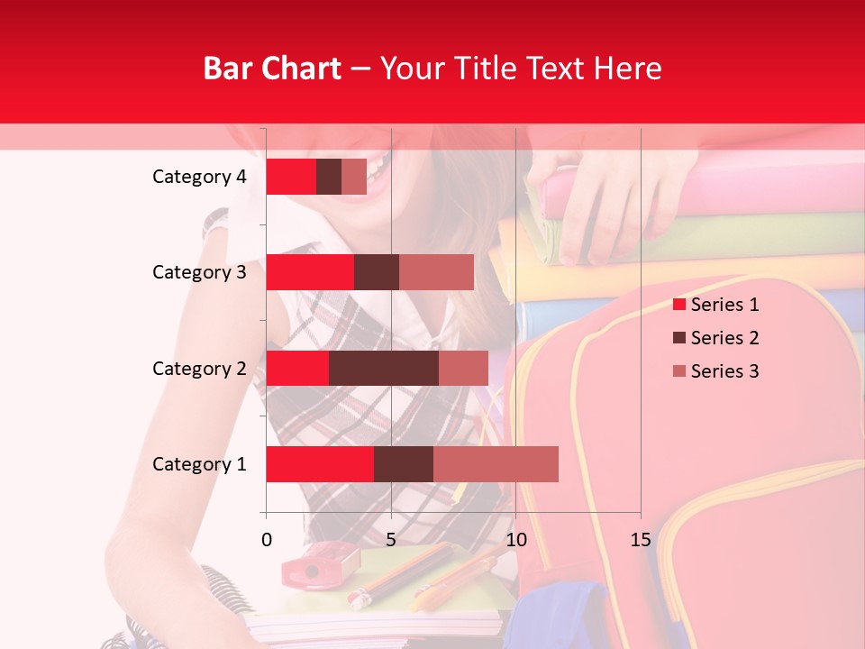 Back To School Holding Learning PowerPoint Template