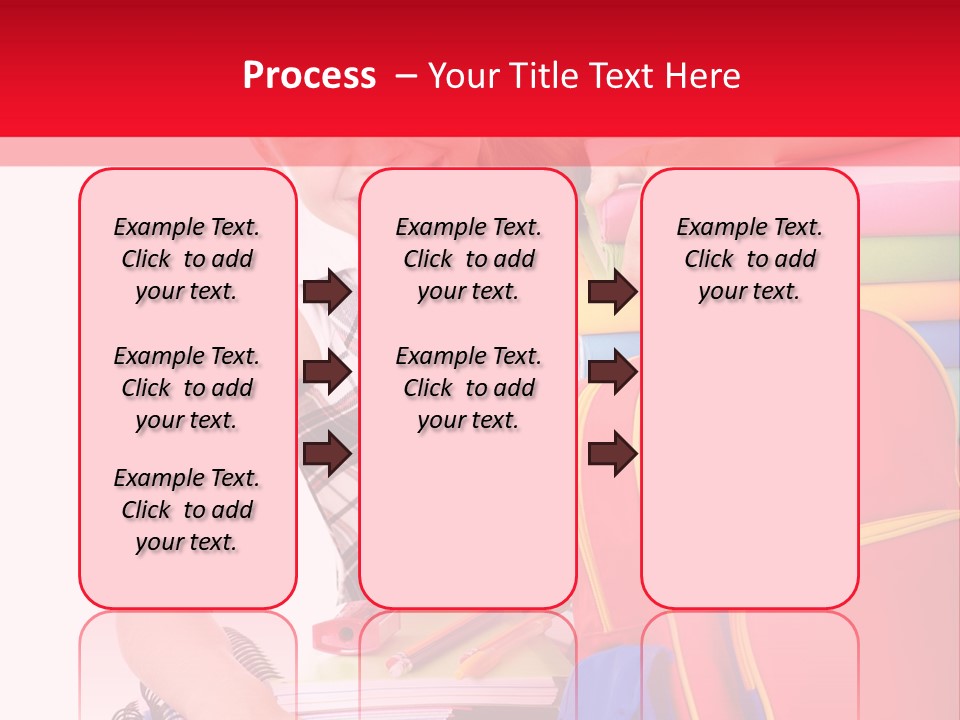Back To School Holding Learning PowerPoint Template