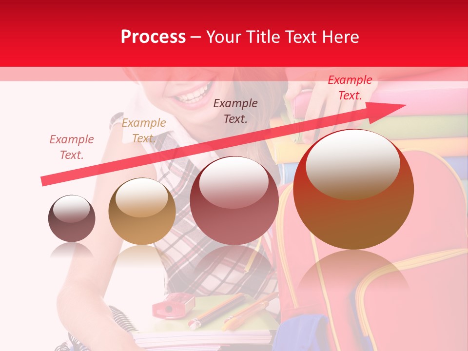 Back To School Holding Learning PowerPoint Template