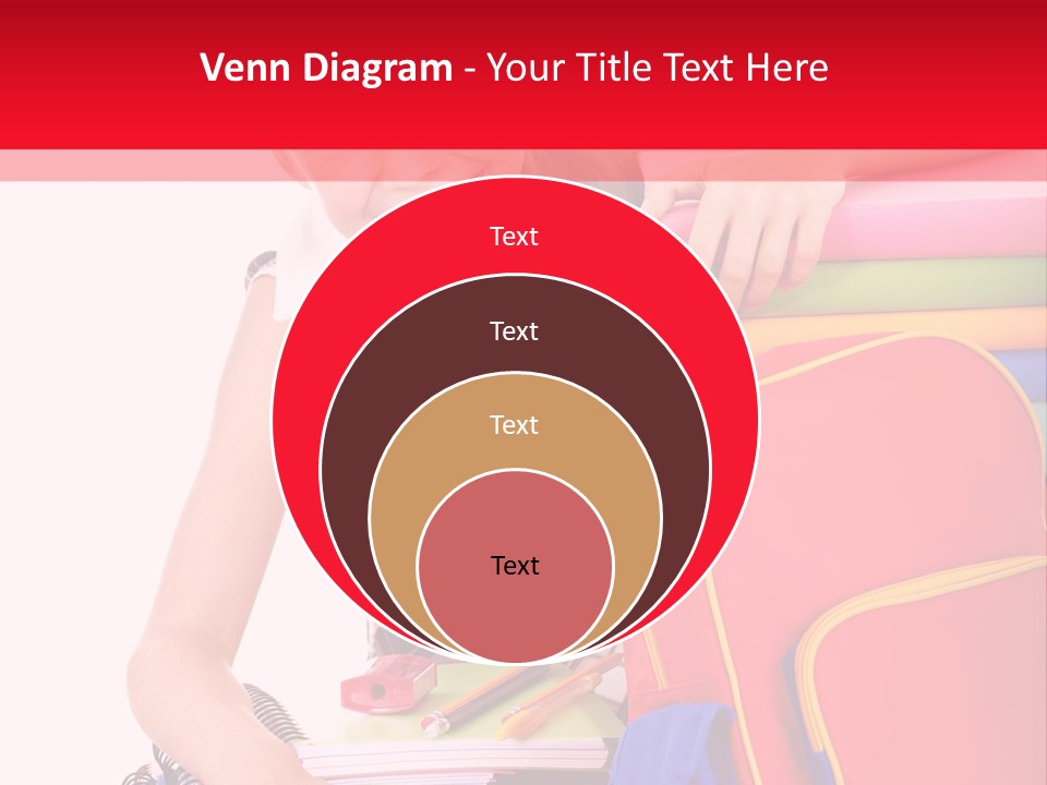 Back To School Holding Learning PowerPoint Template
