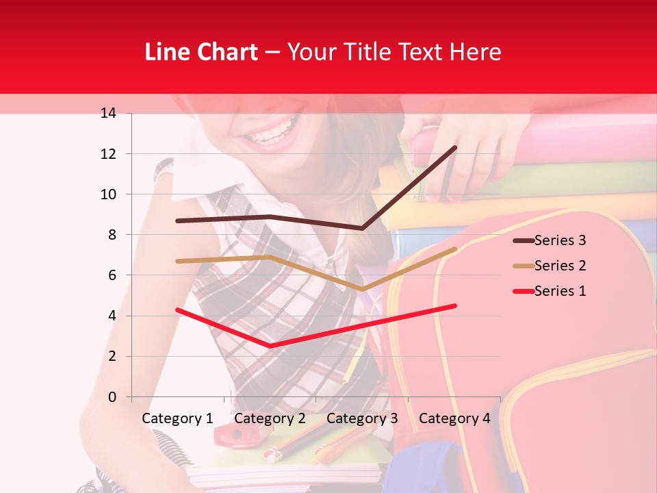 Back To School Holding Learning PowerPoint Template