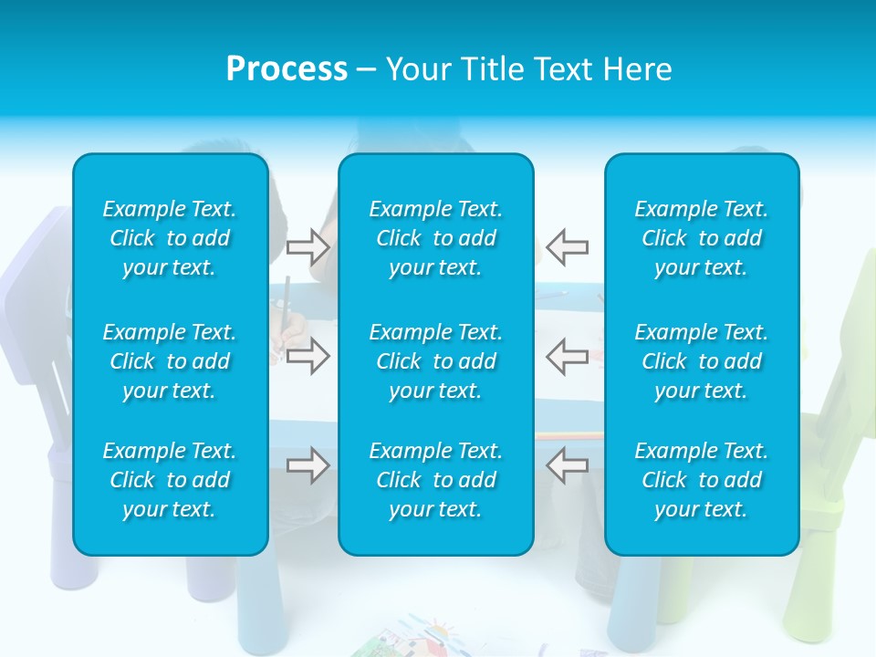 Preschool Boys Pen PowerPoint Template