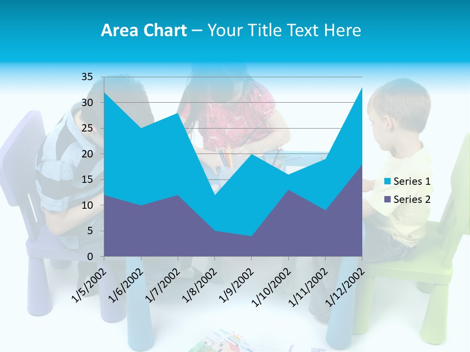 Preschool Boys Pen PowerPoint Template