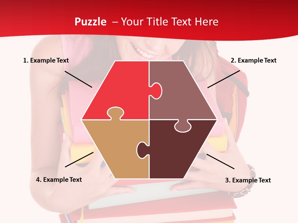 Kid College Stack PowerPoint Template