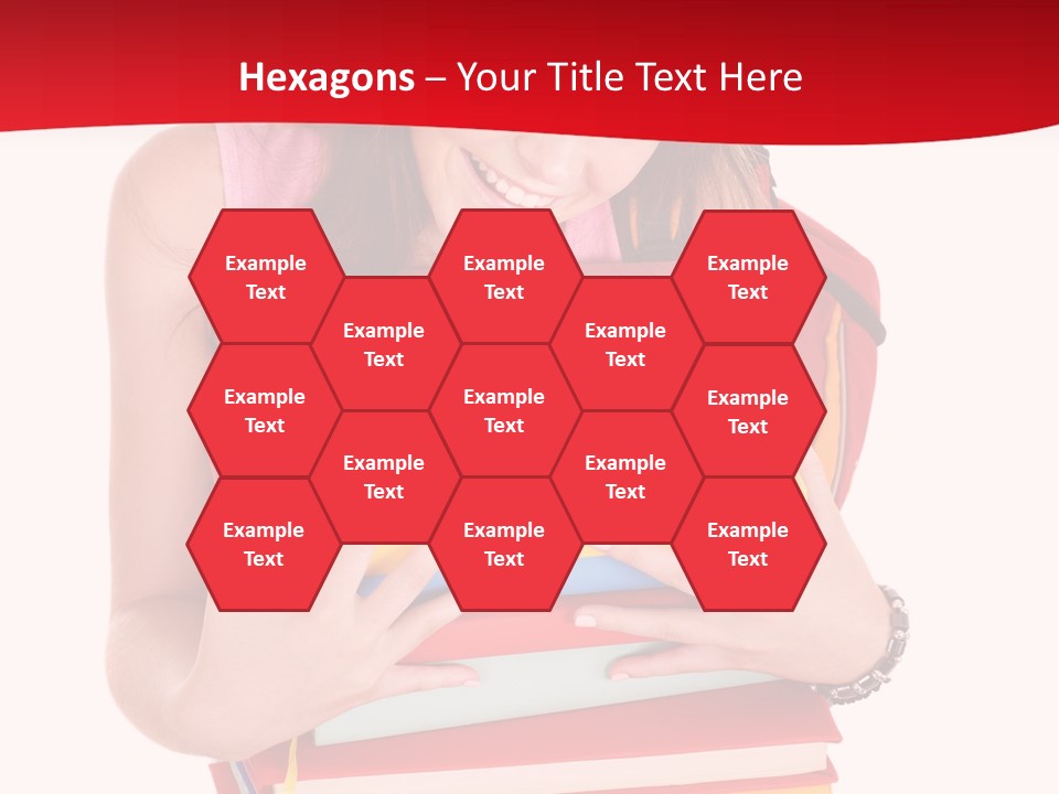 Kid College Stack PowerPoint Template