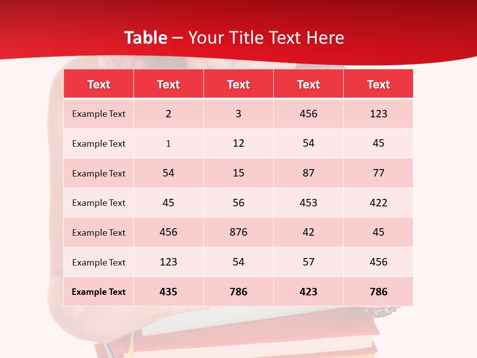 Kid College Stack PowerPoint Template