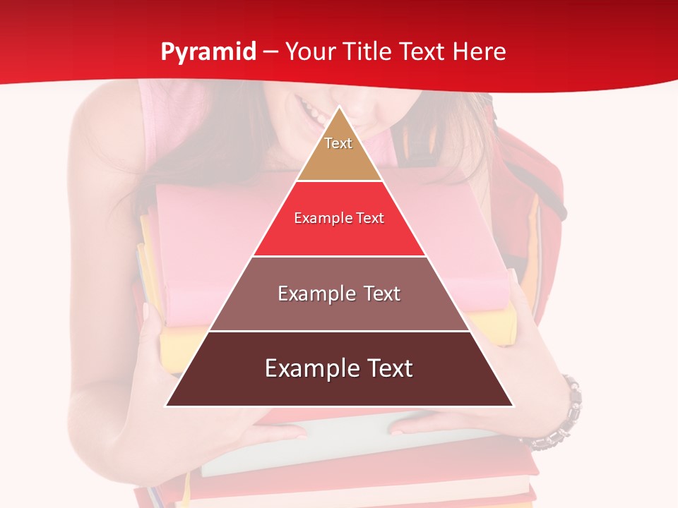 Kid College Stack PowerPoint Template