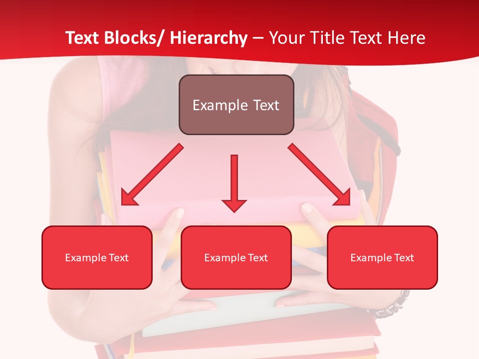 Kid College Stack PowerPoint Template