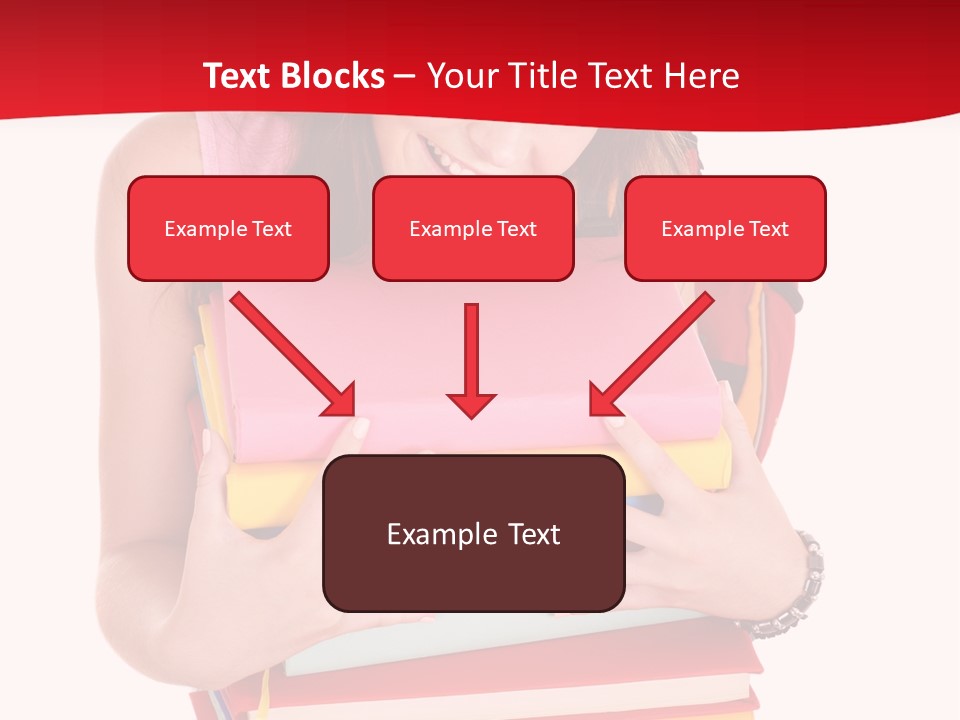 Kid College Stack PowerPoint Template