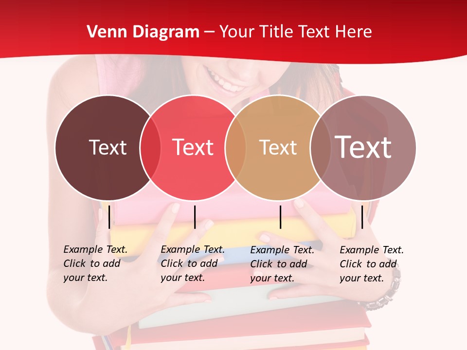 Kid College Stack PowerPoint Template