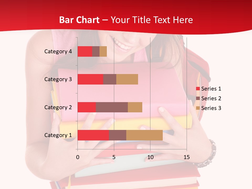Kid College Stack PowerPoint Template