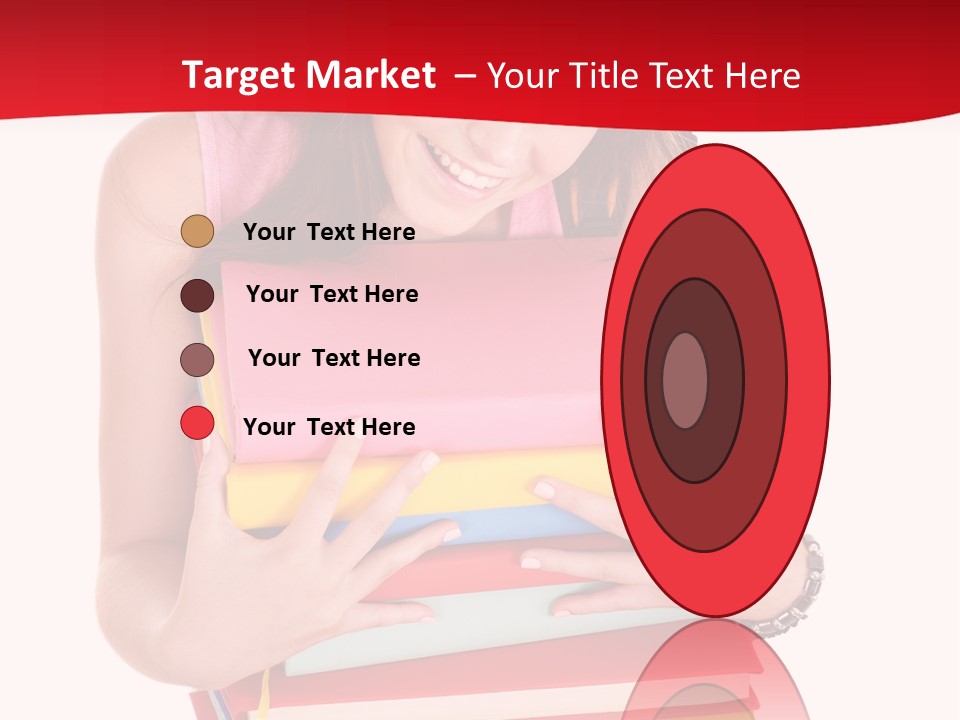 Kid College Stack PowerPoint Template