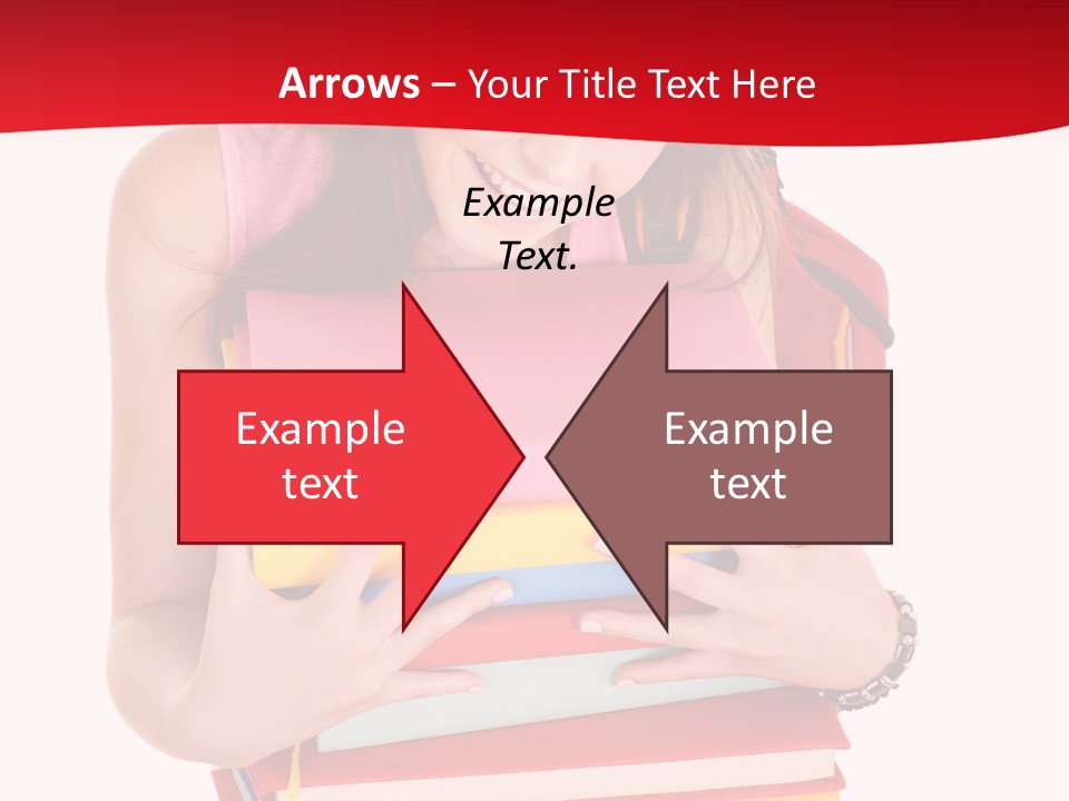 Kid College Stack PowerPoint Template