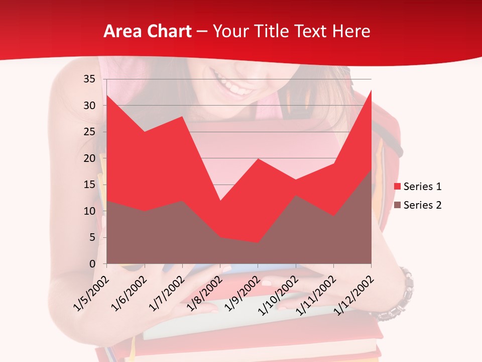 Kid College Stack PowerPoint Template