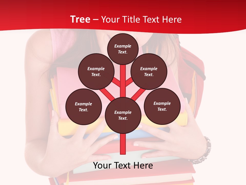 Kid College Stack PowerPoint Template