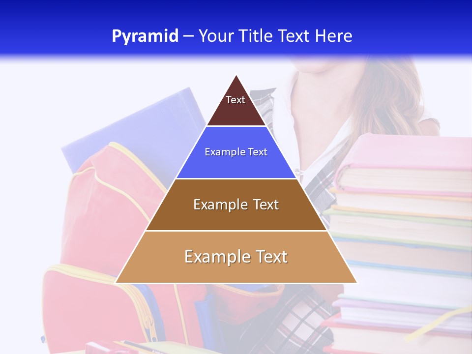Cute Education Female PowerPoint Template