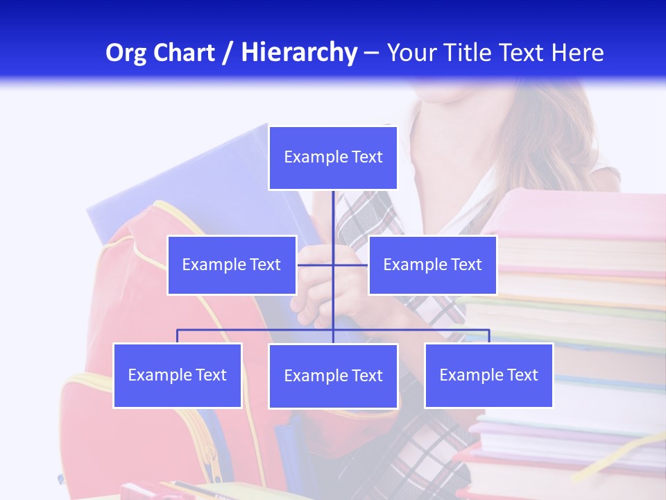 Cute Education Female PowerPoint Template